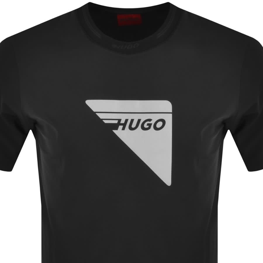 Alternative Image for ProductHUGO Dagile X Crew Neck T Shirt Black2