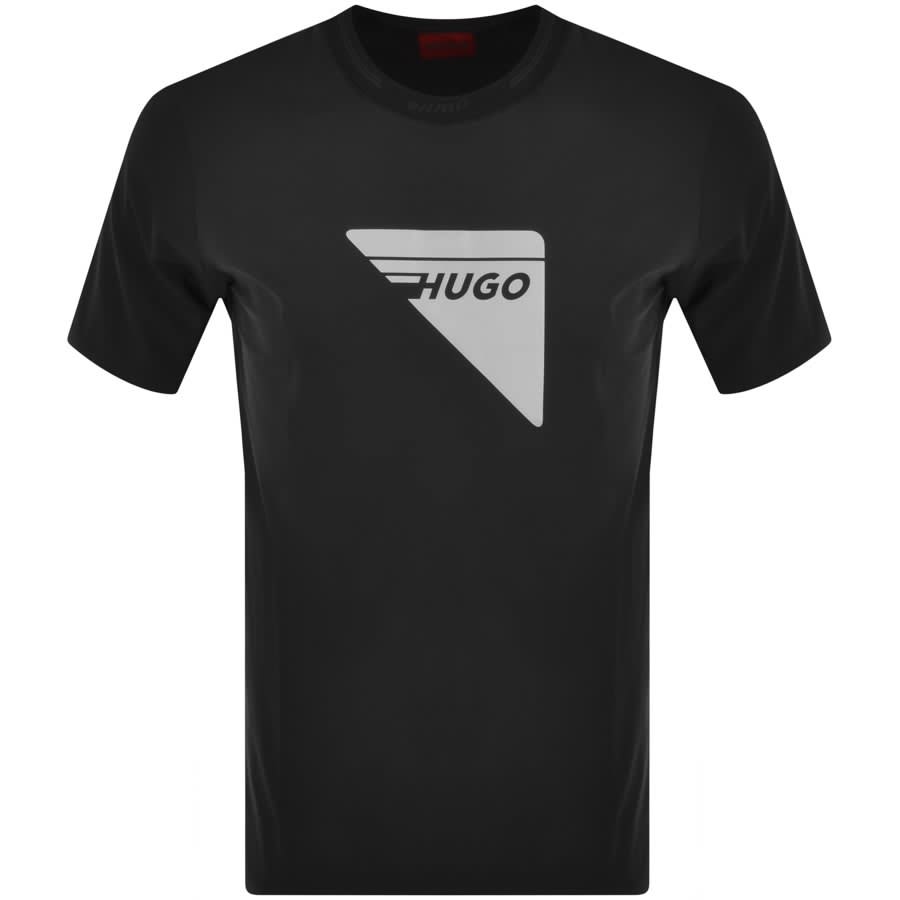 Alternative Image for ProductHUGO Dagile X Crew Neck T Shirt Black1