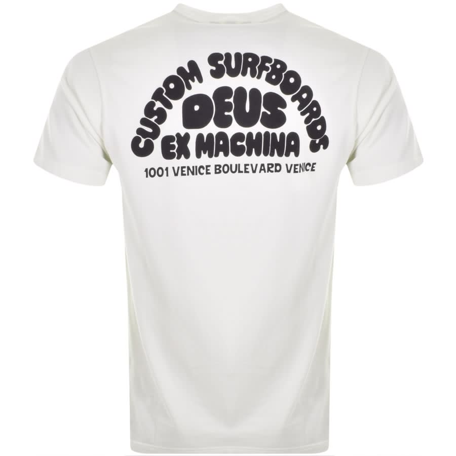 Alternative Image for ProductDeus Ex Machina Canggu Surf T Shirt White3