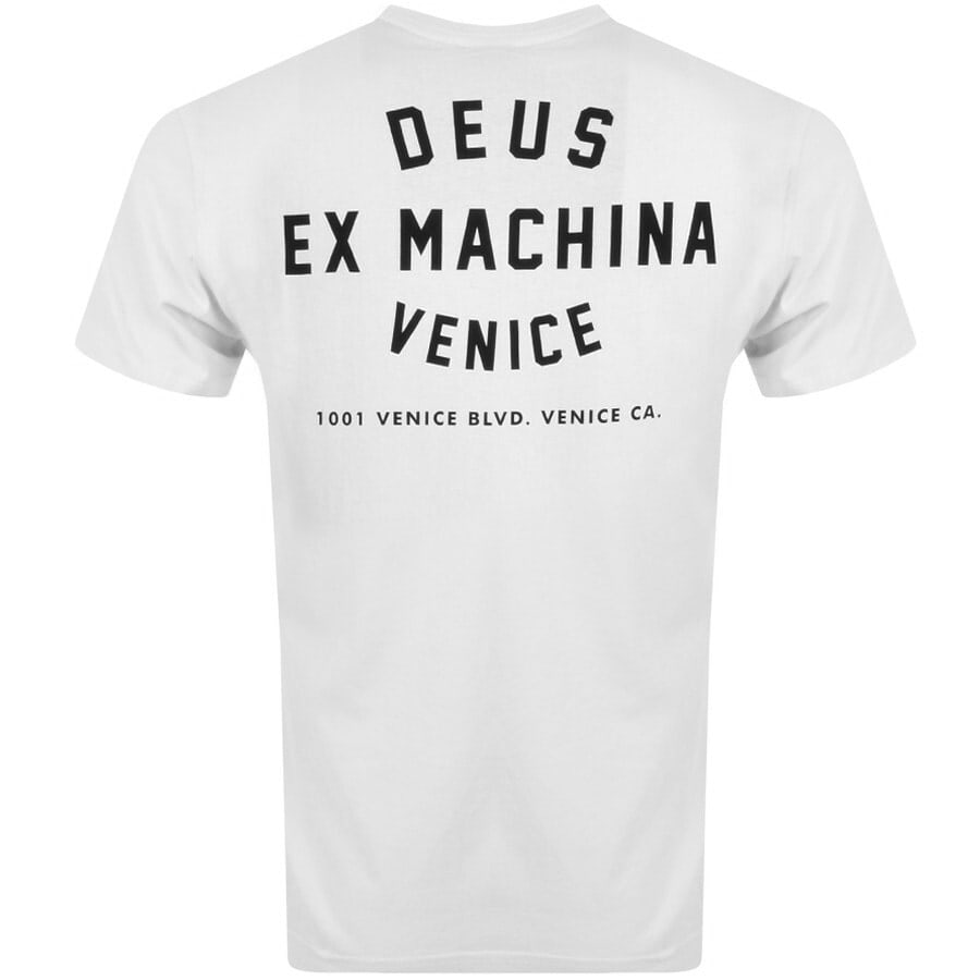 Alternative Image for ProductDeus Ex Machina Venice Logo T Shirt White3