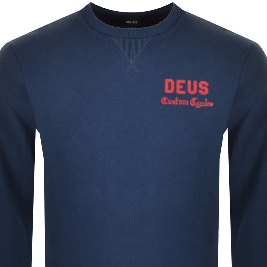 Alternative Image for ProductDeus Ex Machina Horsemouth Sweatshirt Navy2