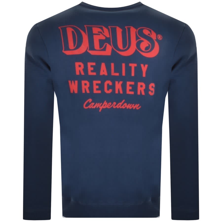 Alternative Image for ProductDeus Ex Machina Horsemouth Sweatshirt Navy3