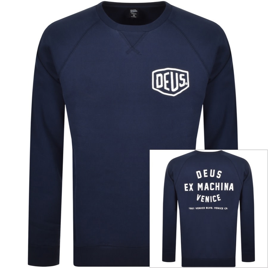Alternative Image for ProductDeus Ex Machina Venice Sweatshirt Navy1