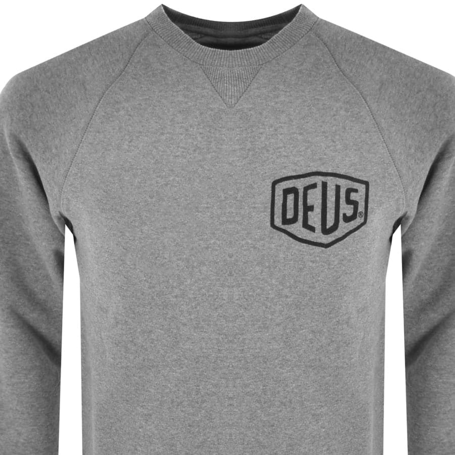 Alternative Image for ProductDeus Ex Machina Milan Sweatshirt Grey2