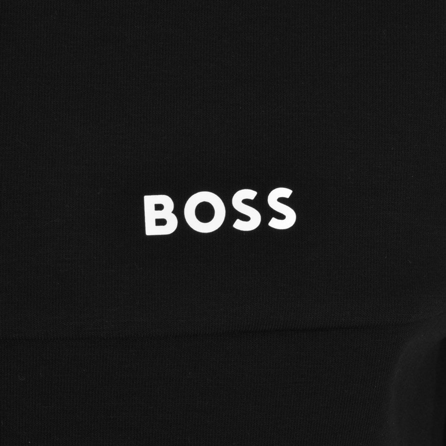 Alternative Image for ProductBOSS Saggy 1 Full Zip Hoodie Black3