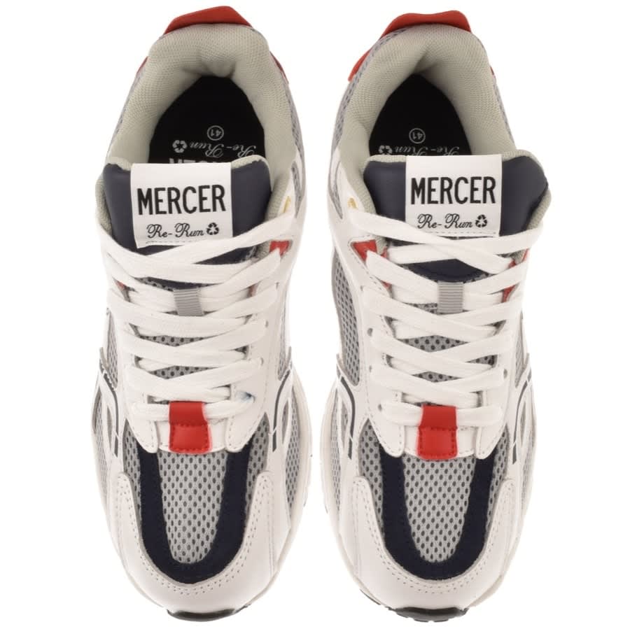 Alternative Image for ProductMercer Rerun Trainers White3