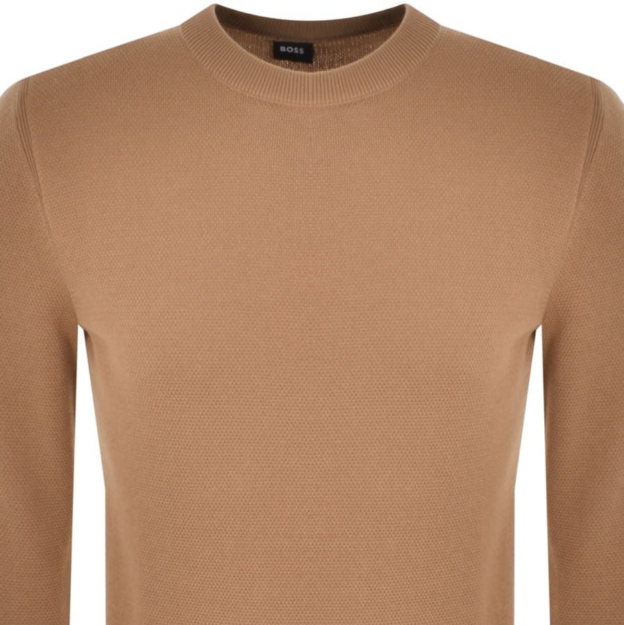 Alternative Image for ProductBOSS Ecaio Knit Jumper Brown2