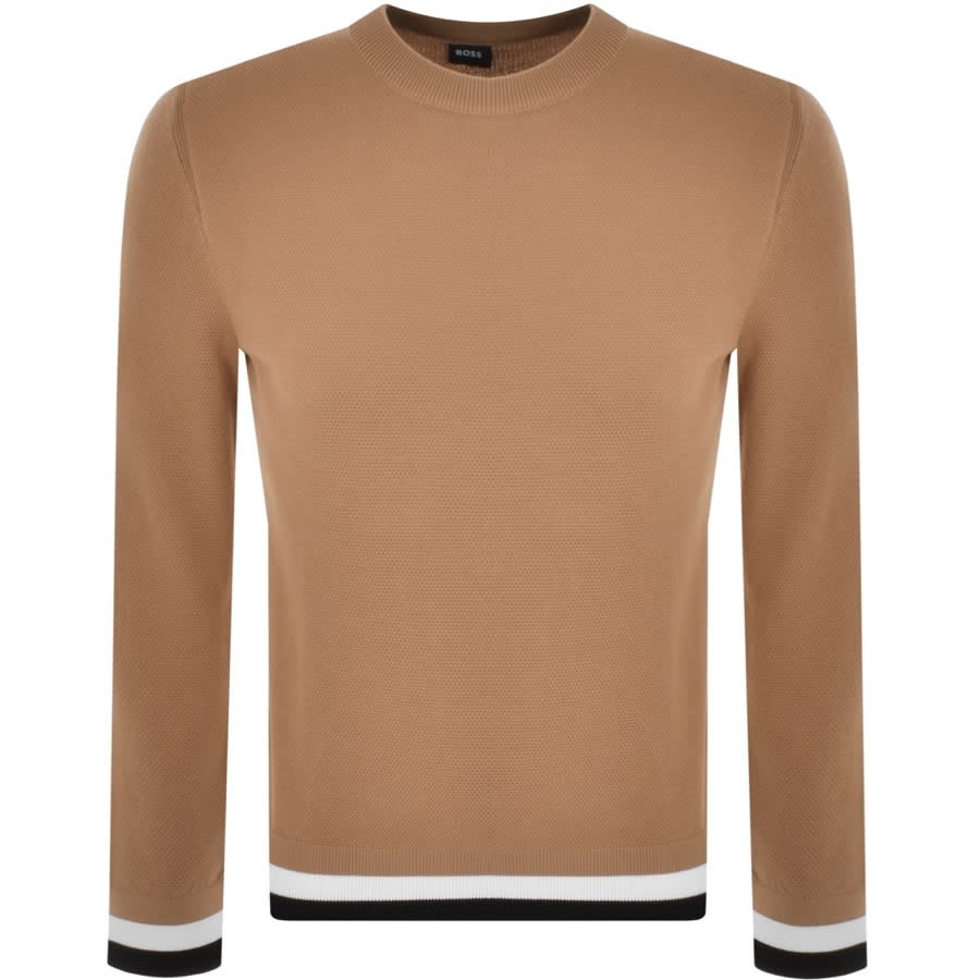 Alternative Image for ProductBOSS Ecaio Knit Jumper Brown1