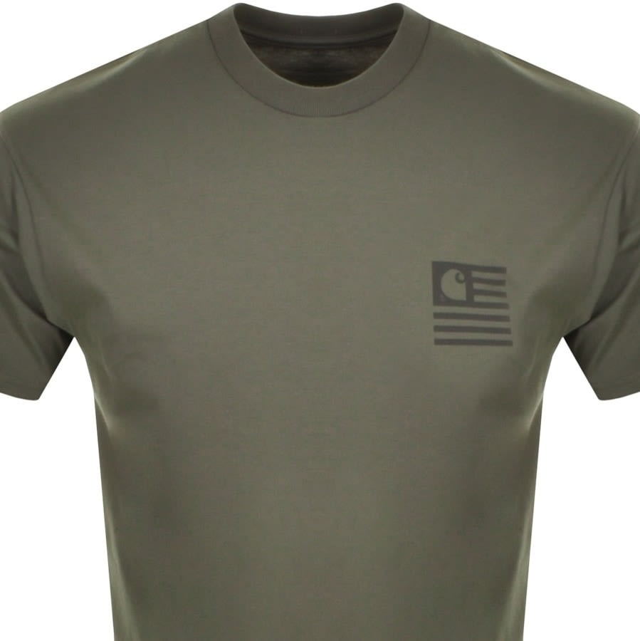 Alternative Image for ProductCarhartt Medley State T Shirt Khaki2