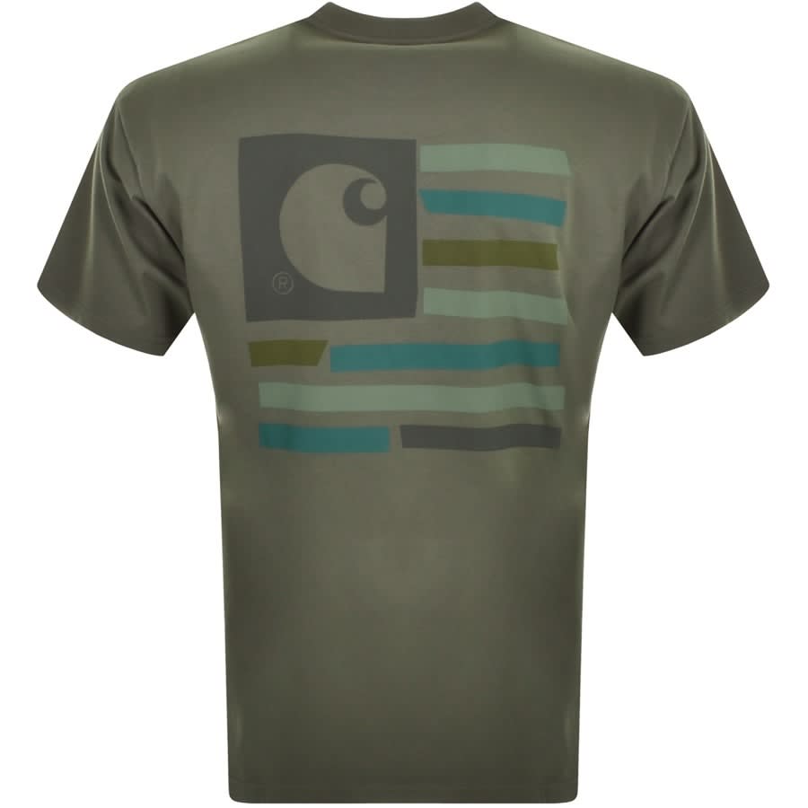 Alternative Image for ProductCarhartt Medley State T Shirt Khaki3