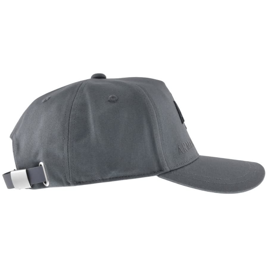 Alternative Image for ProductArmani Exchange logo Baseball Cap Grey2