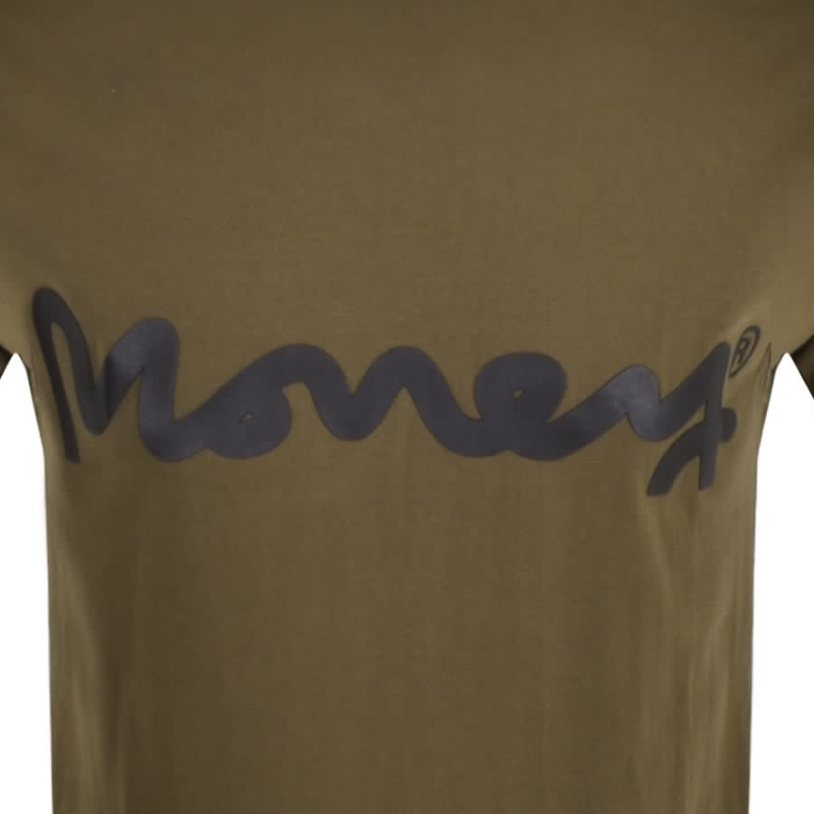 Alternative Image for ProductMoney Logo T Shirt Khaki3