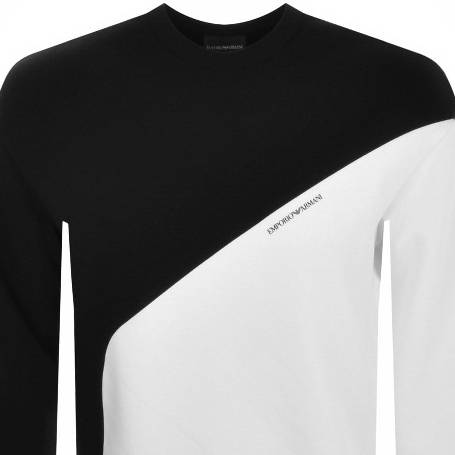 Alternative Image for ProductEmporio Armani Logo Sweatshirt Black2