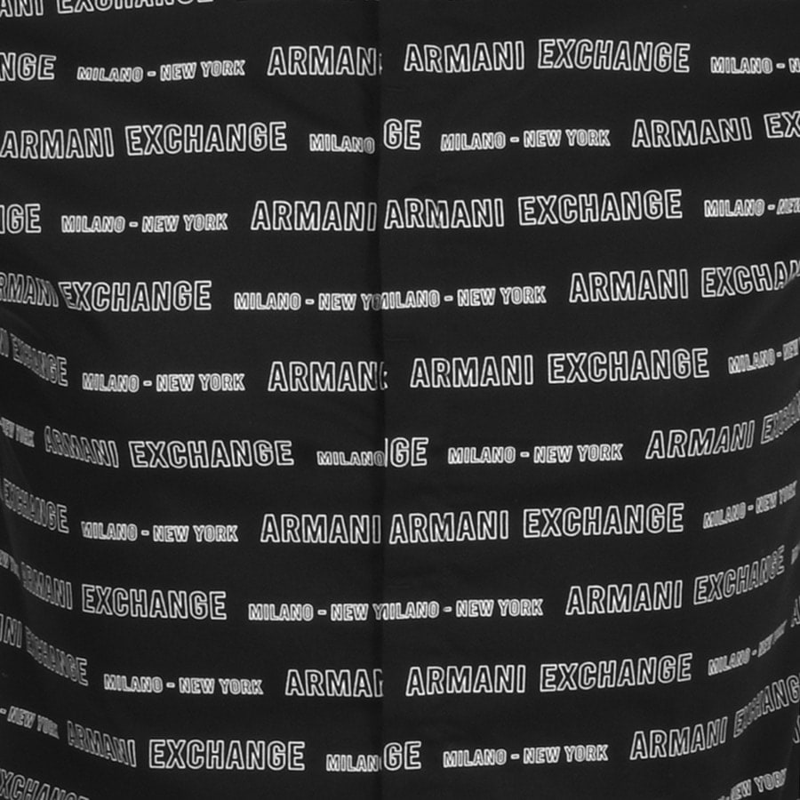 Alternative Image for ProductArmani Exchange Short Sleeved Shirt Black3