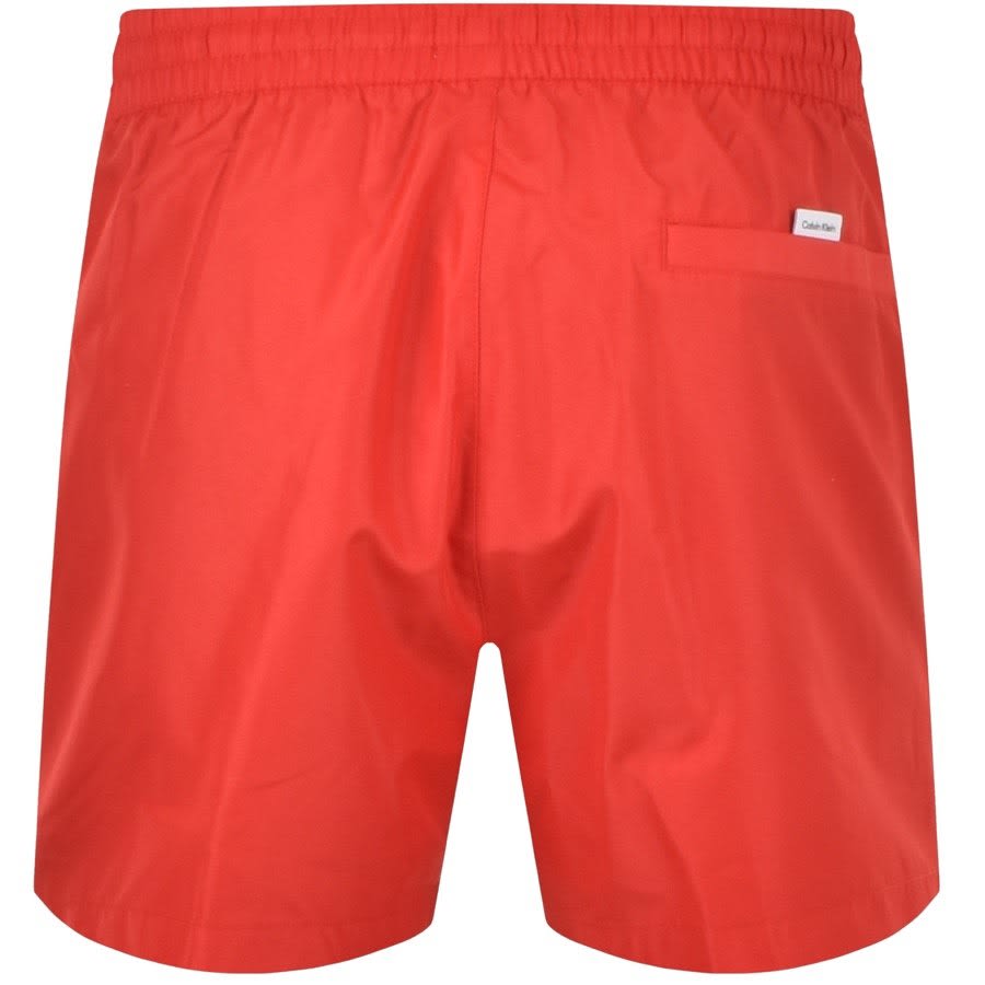 Alternative Image for ProductCalvin Klein Logo Swim Shorts Red2