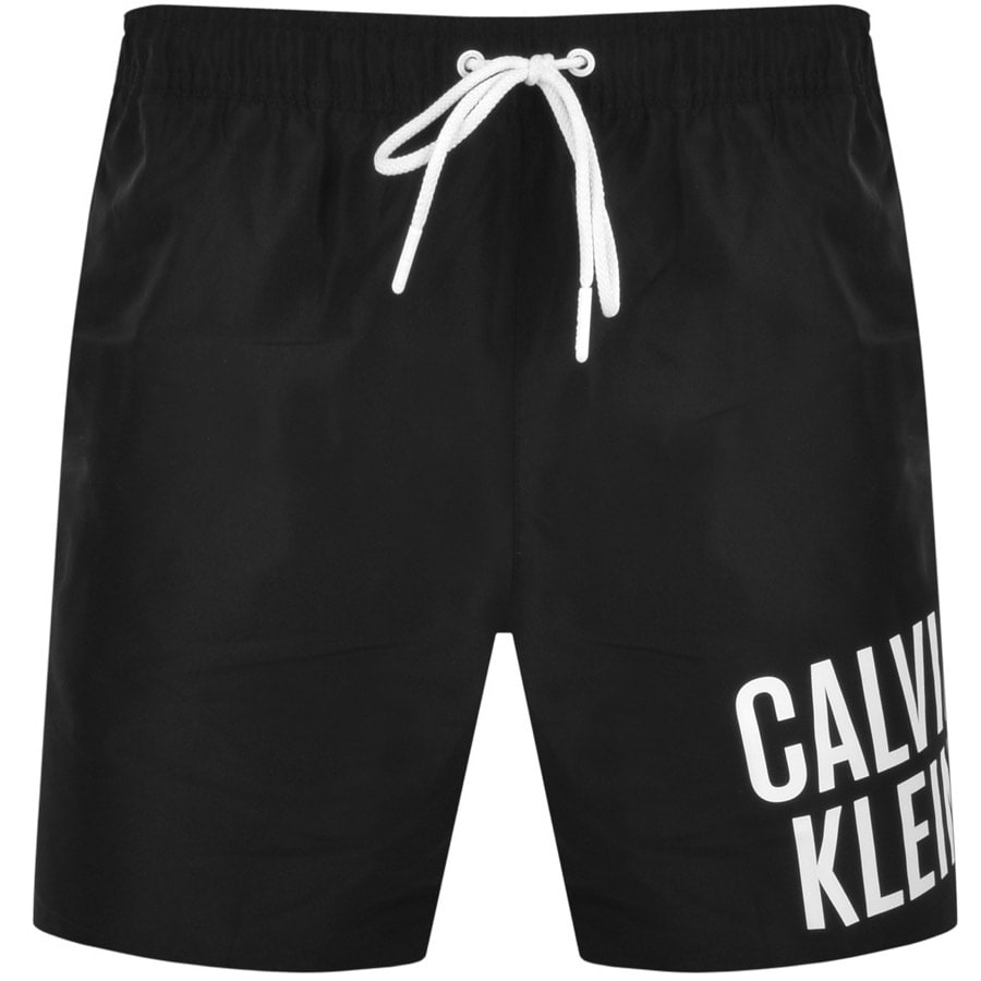 Alternative Image for ProductCalvin Klein Logo Swim Shorts Black1
