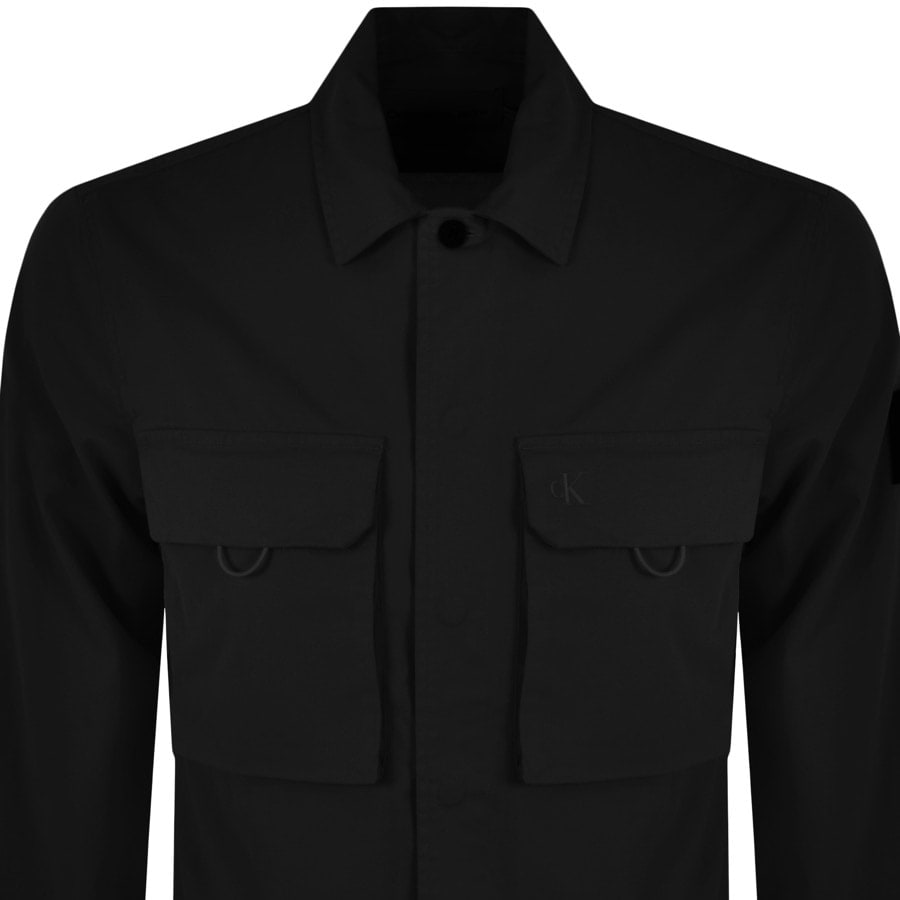 Alternative Image for ProductCalvin Klein Jeans Utility Overshirt Black2