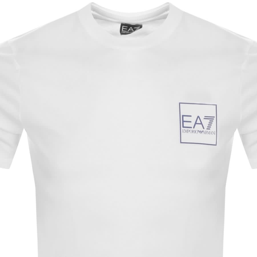 Alternative Image for ProductEA7 Emporio Armani Logo T Shirt White2