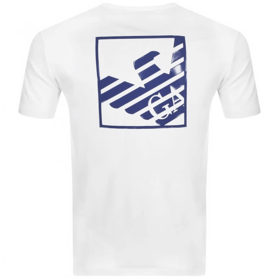 Alternative Image for ProductEA7 Emporio Armani Logo T Shirt White3
