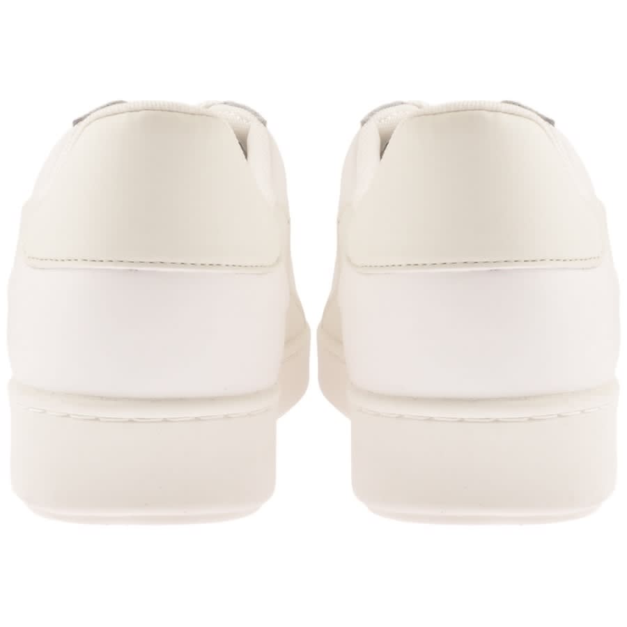 Alternative Image for ProductArmani Exchange Logo Trainers White2