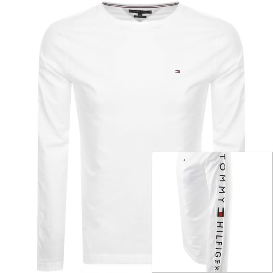 Alternative Image for ProductTommy Hilfiger Long Sleeved T Shirt White1
