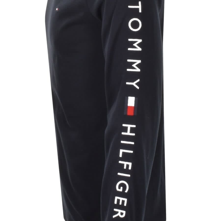 Alternative Image for ProductTommy Hilfiger Long Sleeved T Shirt Navy3