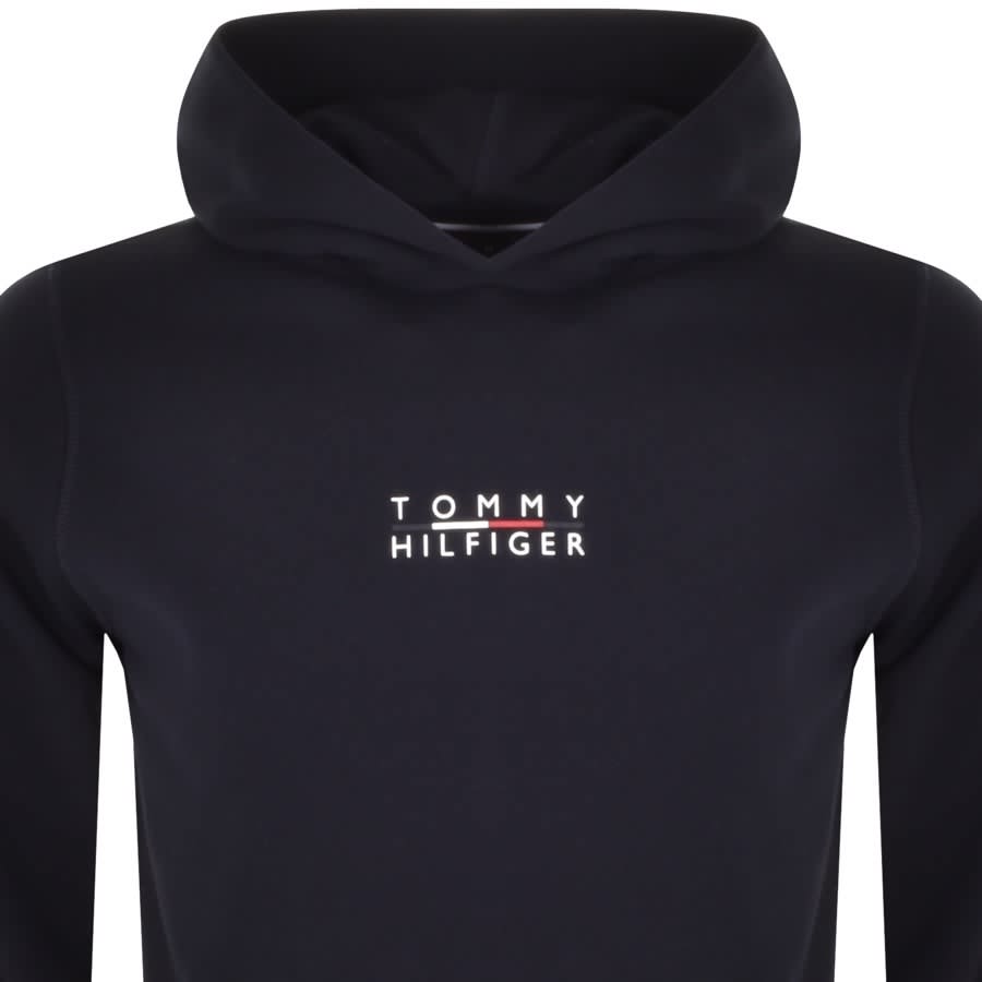 Alternative Image for ProductTommy Hilfiger Logo Hoodie Navy2