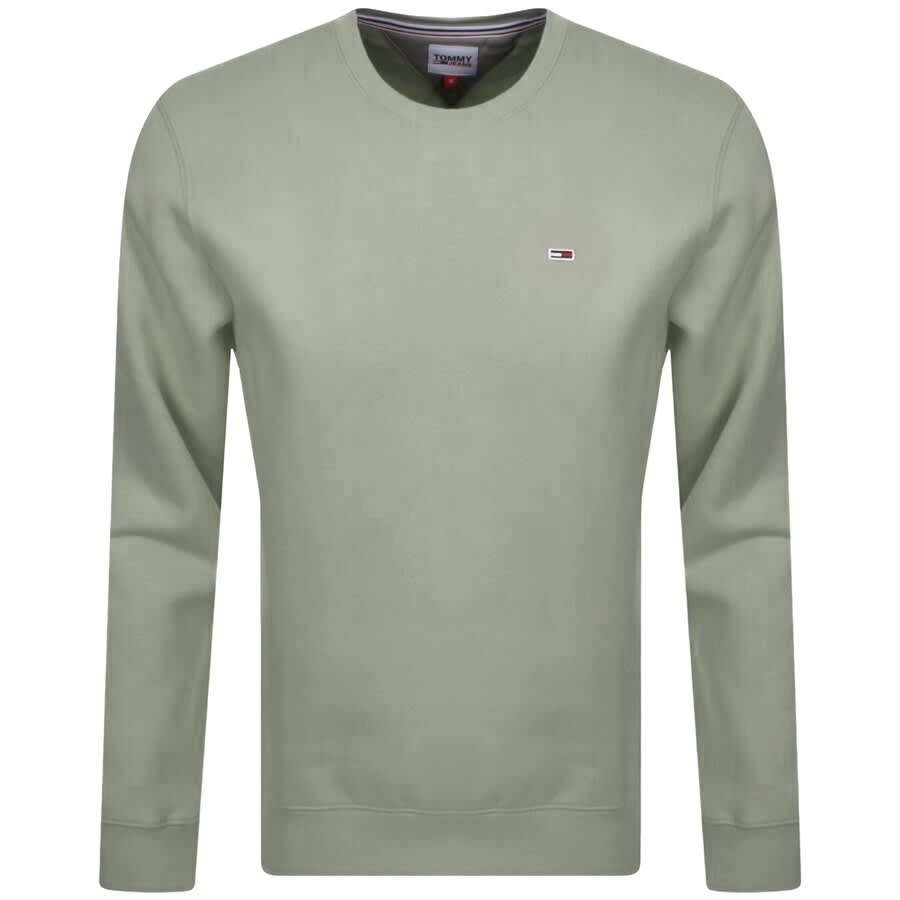 Alternative Image for ProductTommy Jeans Classic Logo Sweatshirt Green1