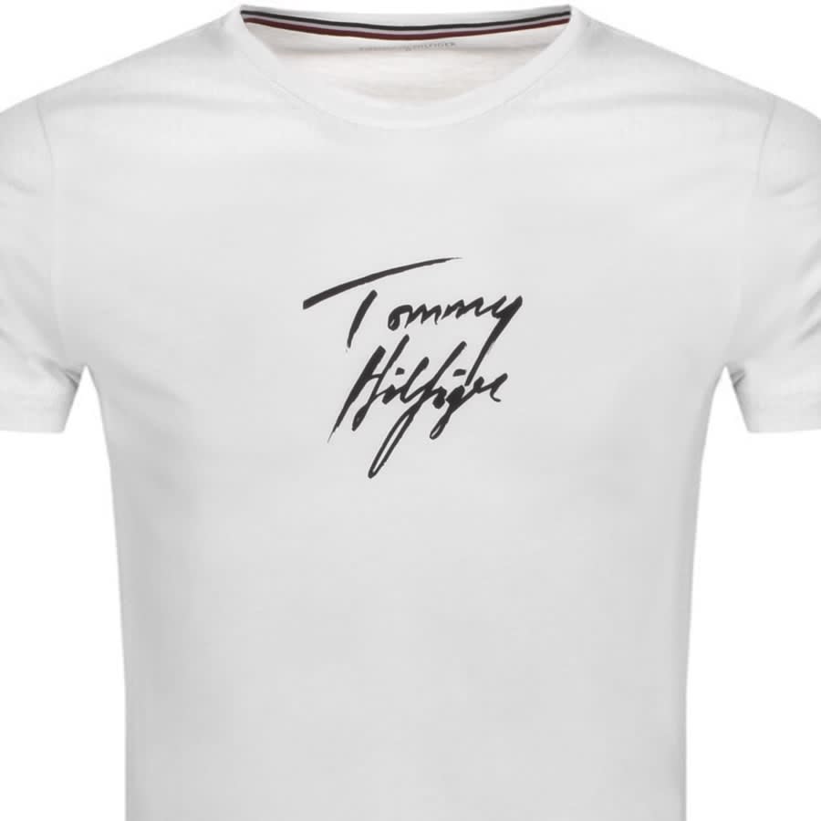 Alternative Image for ProductTommy Hilfiger Logo T Shirt White2