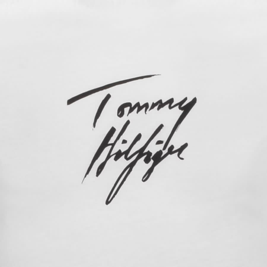 Alternative Image for ProductTommy Hilfiger Logo T Shirt White3