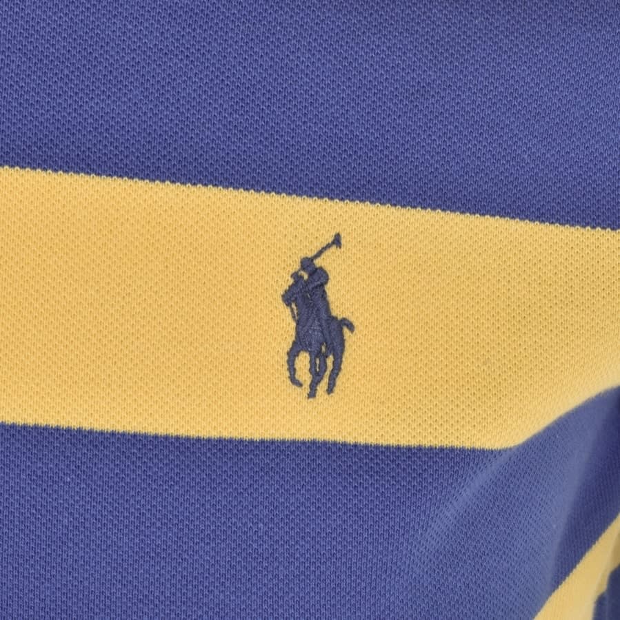 Alternative Image for ProductRalph Lauren Slim Fit Polo T Shirt Blue3