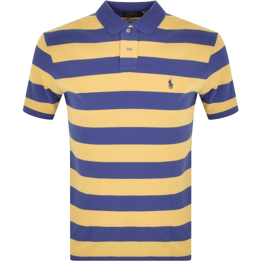Alternative Image for ProductRalph Lauren Slim Fit Polo T Shirt Blue1