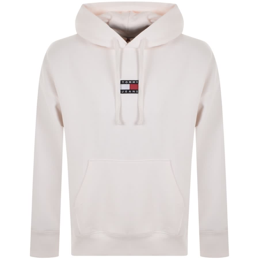 Alternative Image for ProductTommy Jeans Logo Badge Hoodie White1