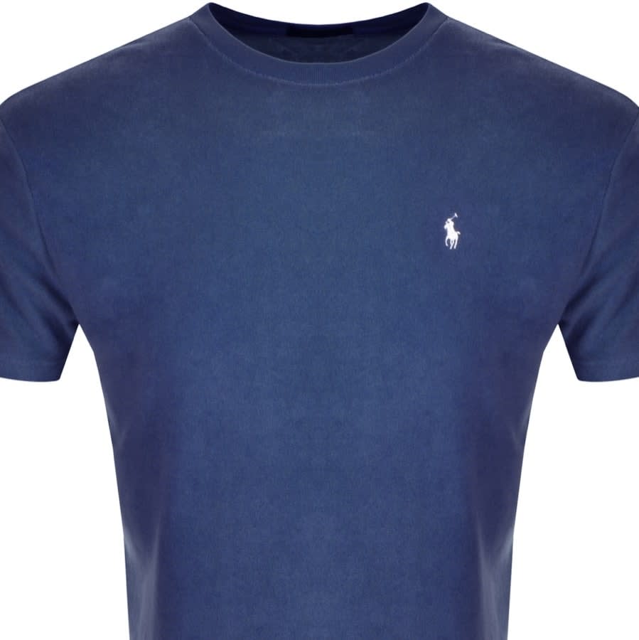 Alternative Image for ProductRalph Lauren Short Sleeve Terry T Shirt Blue2