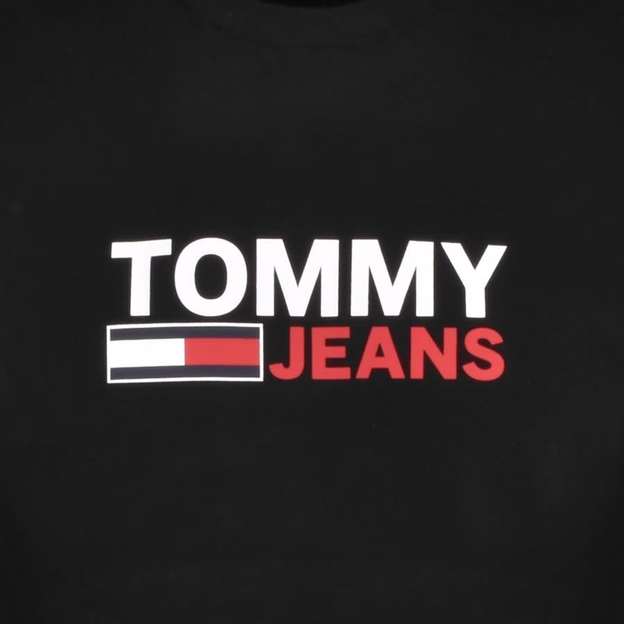Alternative Image for ProductTommy Jeans Corp Logo Sweatshirt Black3