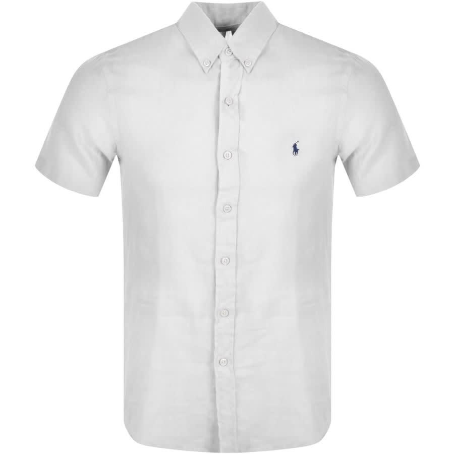 Alternative Image for ProductRalph Lauren Linen Slim Fit Shirt White1