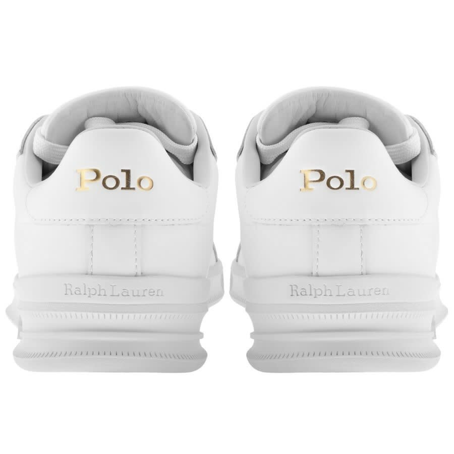 Alternative Image for ProductRalph Lauren Heritage Court Trainers White2