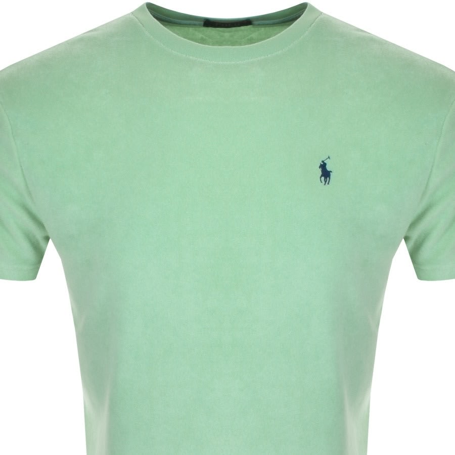 Alternative Image for ProductRalph Lauren Short Sleeve Terry T Shirt Green2