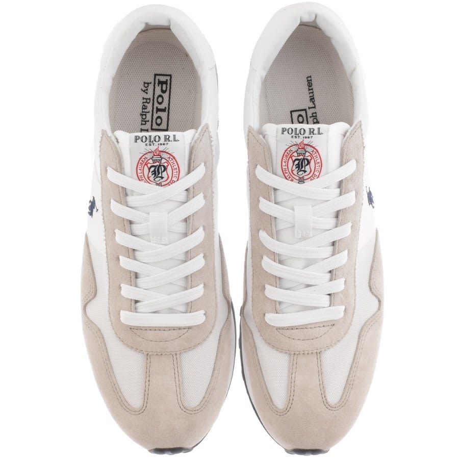 Alternative Image for ProductRalph Lauren Train 85 Trainers White3