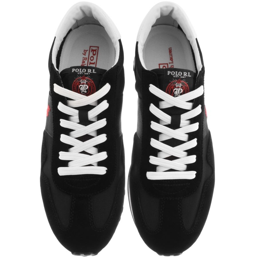 Alternative Image for ProductRalph Lauren Train 85 Trainers Black3