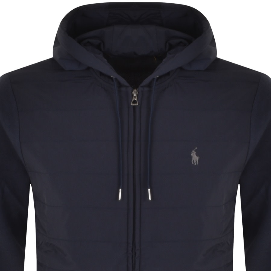 Alternative Image for ProductRalph Lauren Full Zip Hoodie Navy2