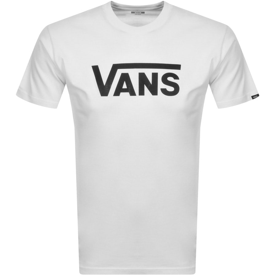 Alternative Image for ProductVans Classic Crew Neck T Shirt White1