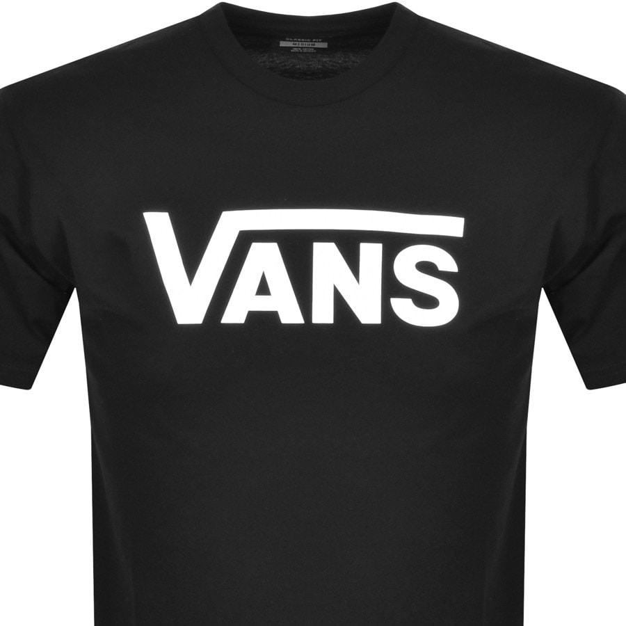 Alternative Image for ProductVans Classic Crew Neck T Shirt Black2