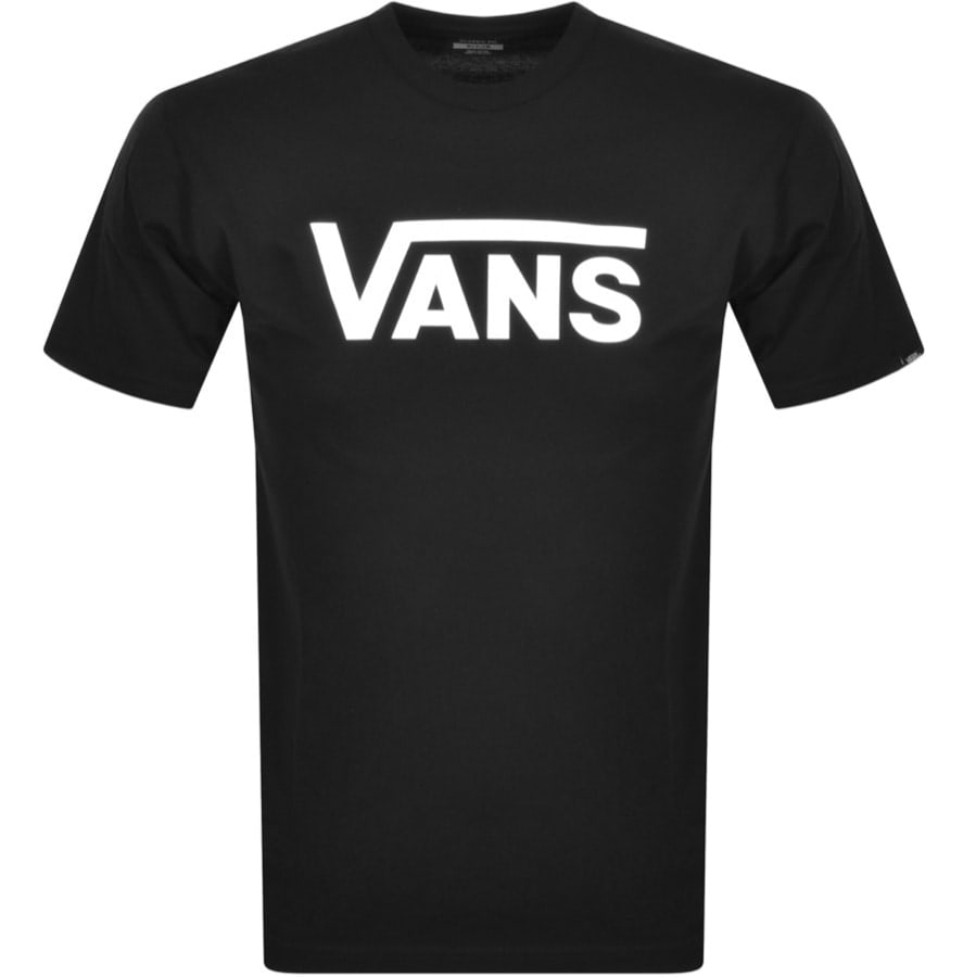 Alternative Image for ProductVans Classic Crew Neck T Shirt Black1