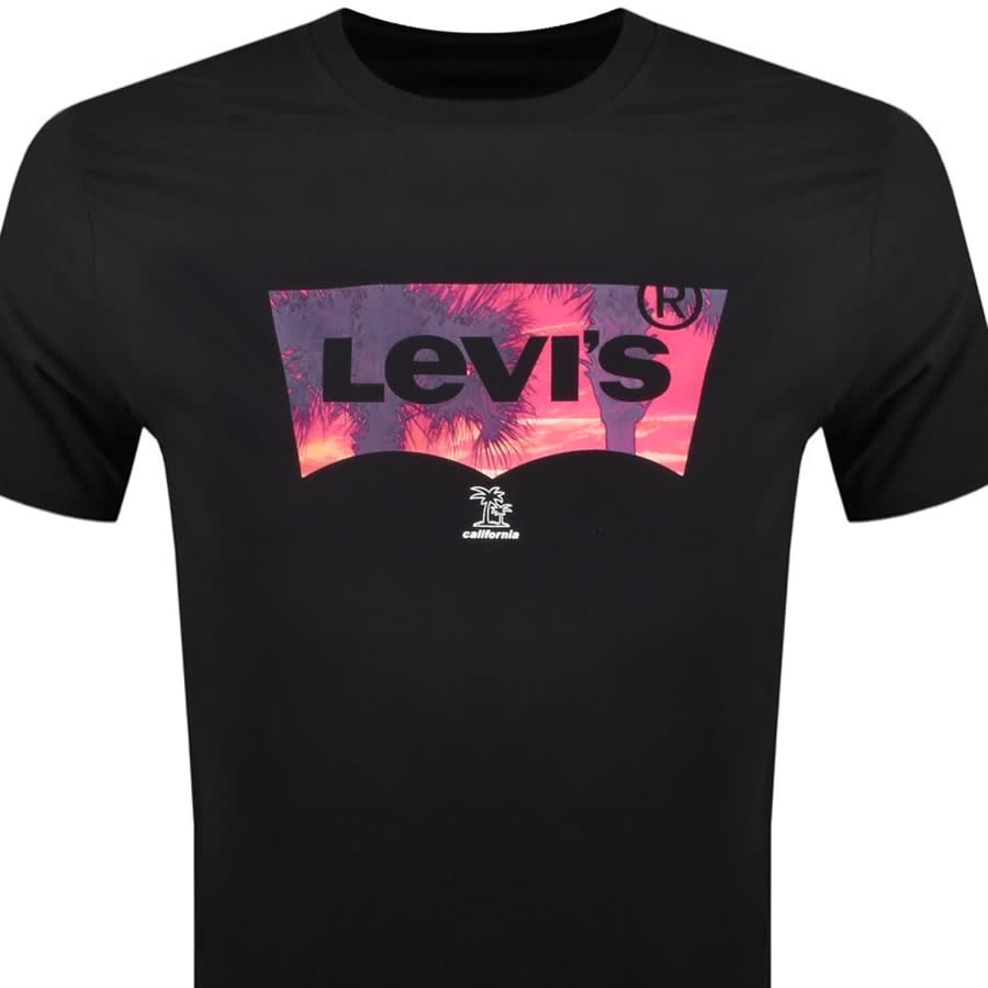 Alternative Image for ProductLevis Crew Neck Logo T Shirt Black2