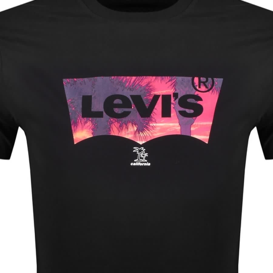 Alternative Image for ProductLevis Crew Neck Logo T Shirt Black3
