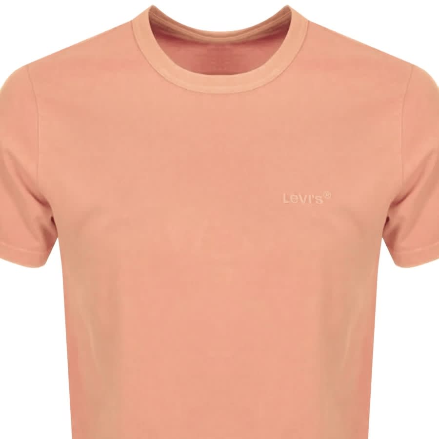 Alternative Image for ProductLevis Logo Crew Neck T Shirt Orange2