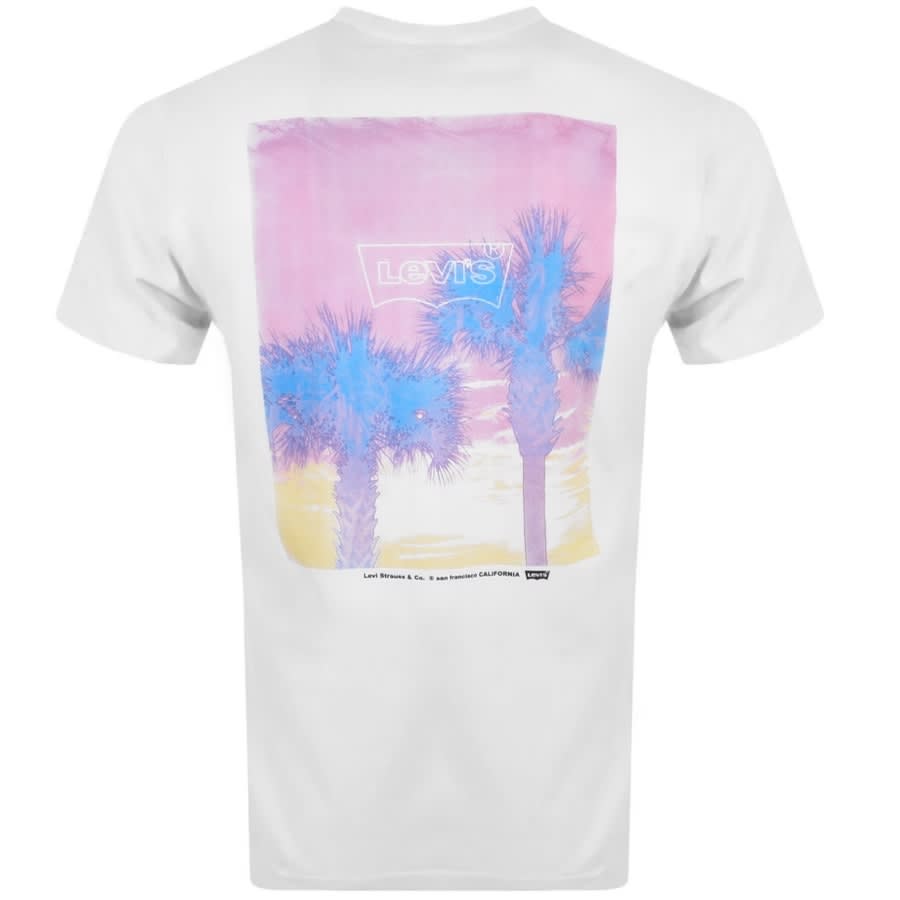 Alternative Image for ProductLevis Logo Crew Neck T Shirt White3