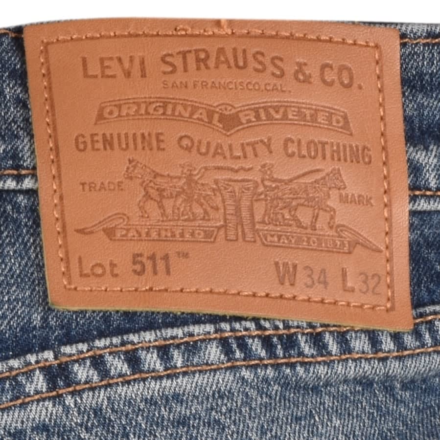Alternative Image for ProductLevis 511 Slim Fit Jeans Mid Wash Blue3