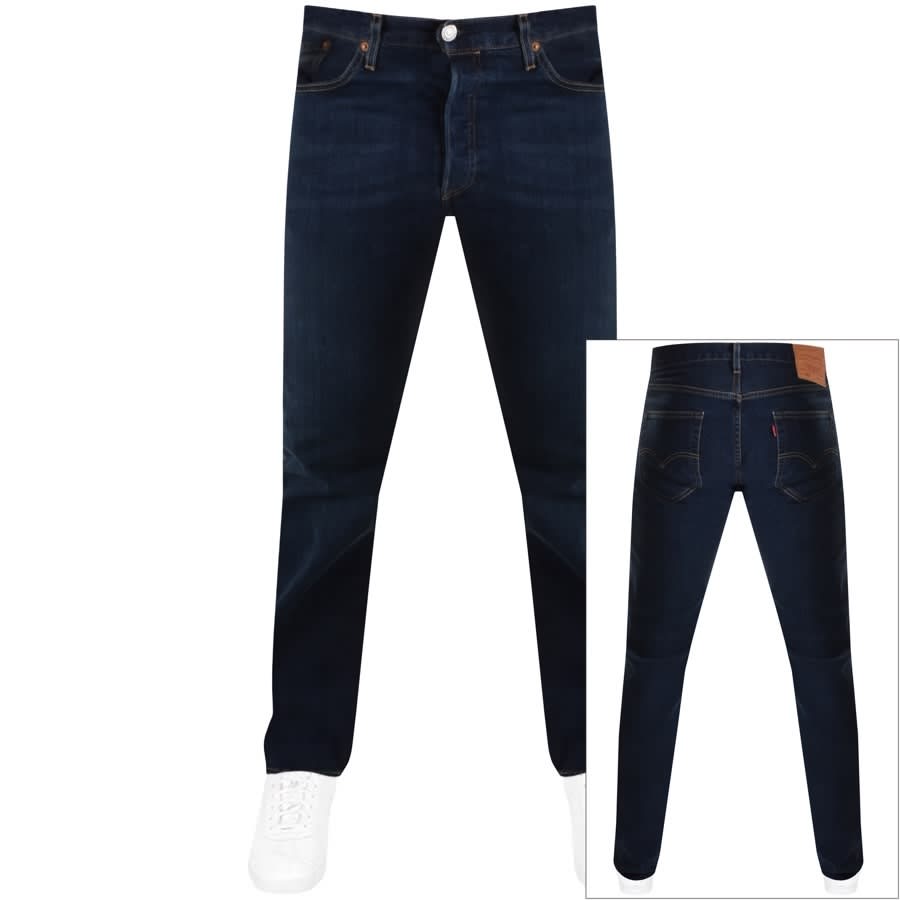 Alternative Image for ProductLevis 501 Original Fit Jeans Dark Wash Blue1